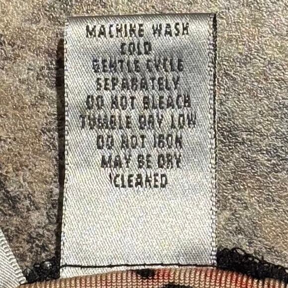 Vintage Chicos Travelers Cardigan Slinky Floral Boho Tropical Resort 1 Medium 8 - Picture 4 of 6